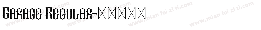 Garage Regular字体转换